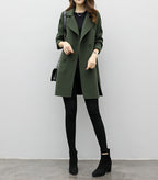 CELINA™ - Long Trench Coat